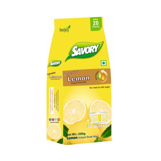 Savory Refreshing Lemon Instant Drink Mix