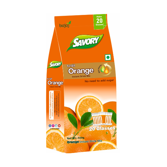 Savory Tangy Orange Instant Drink Mix