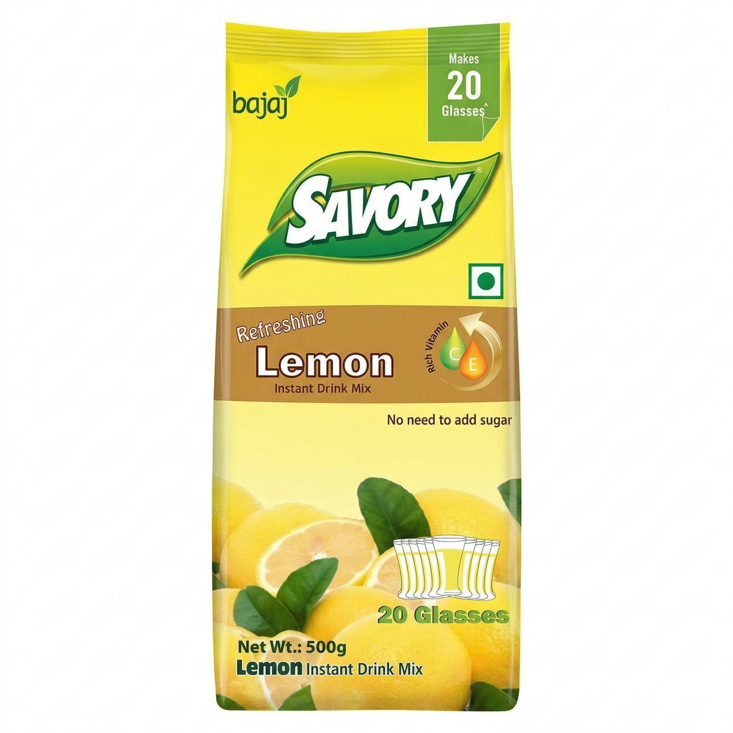 savory refreshing lemon instant drink mix