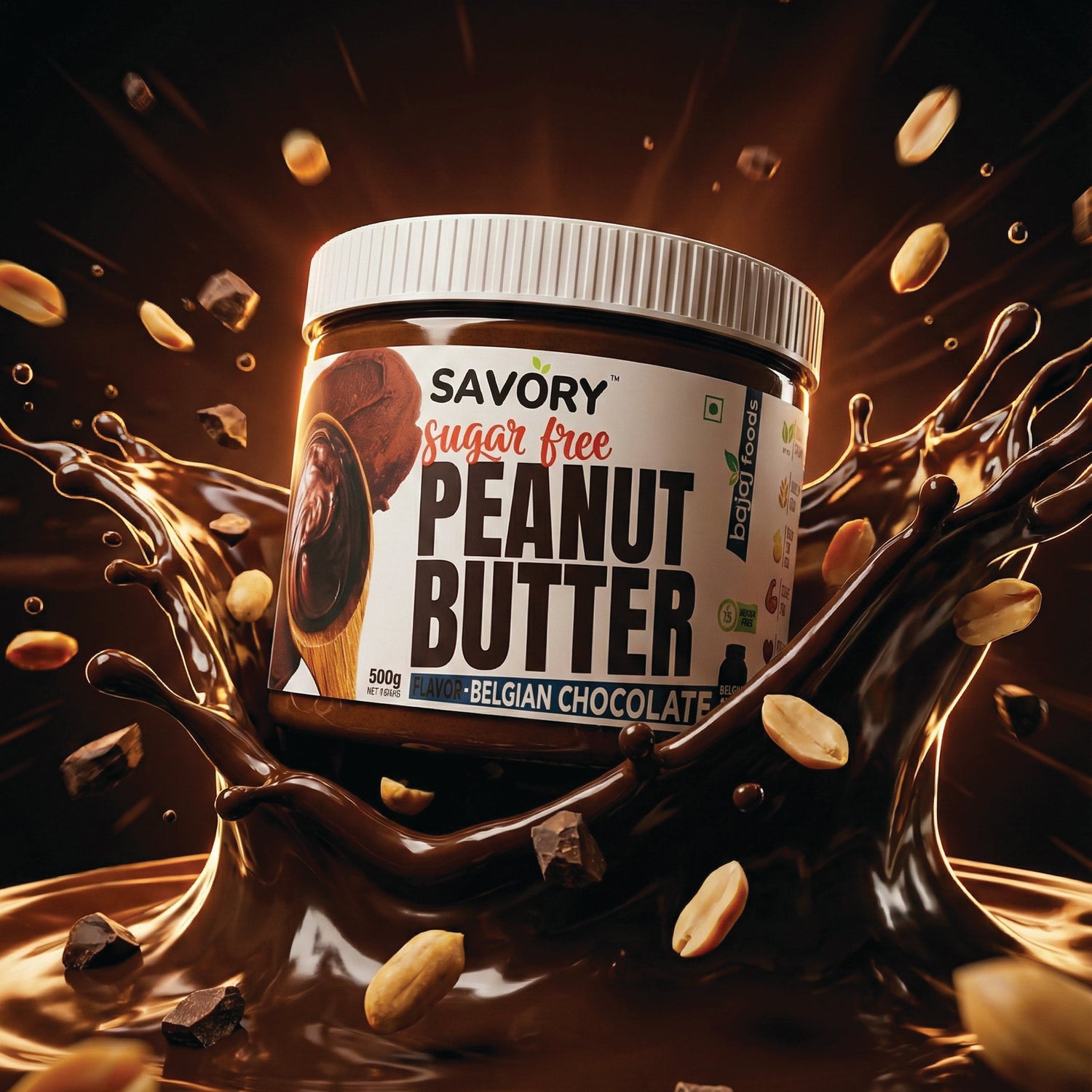 Belgian Chocolate Peanuts Butter