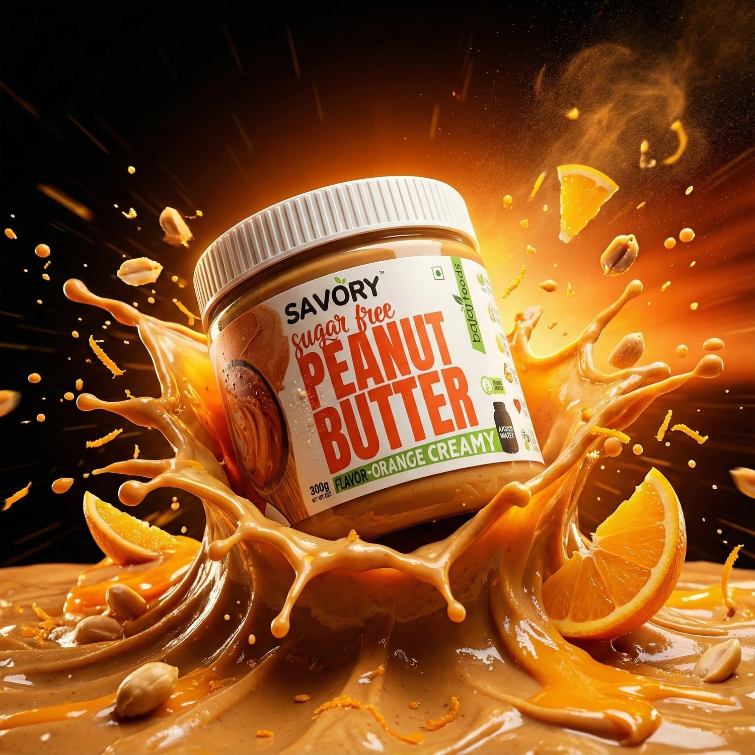 Savory Orange Creamy Peanut Butter