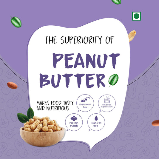 Savory Original Smooth High Protein Peanut Butter (500g)