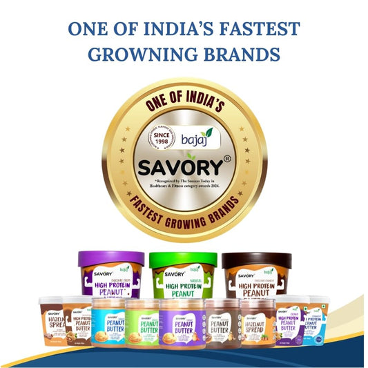 Savory Natural Unsweetened Peanut Butter (400g)