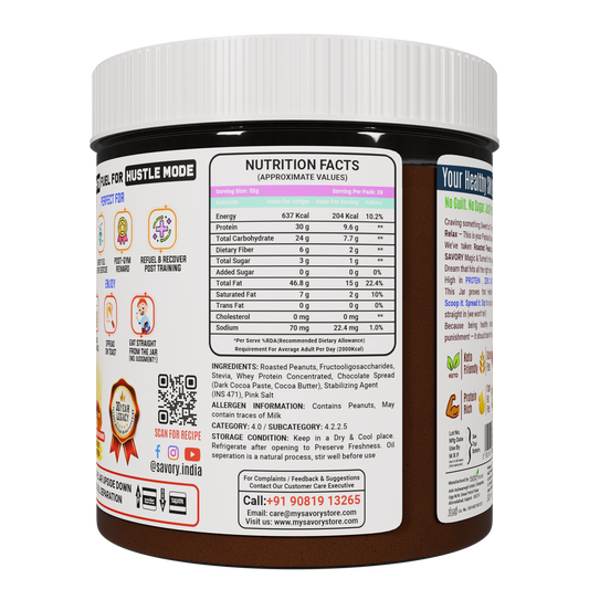 Belgian Chocolate Peanut Butter (900g)