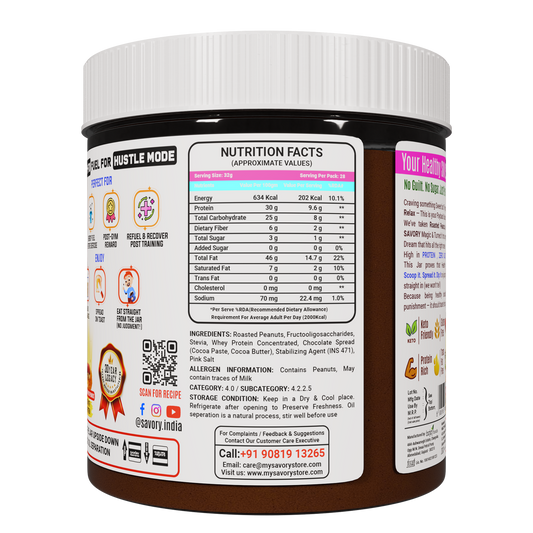 Chocolate Creamy Peanut Butter (900g)