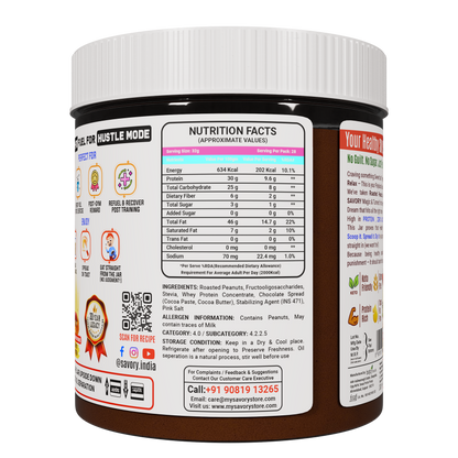 Chocolate Crunchy Peanut Butter (900g)