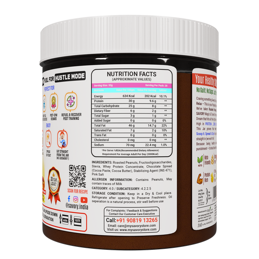 Chocolate Crunchy Peanut Butter (900g)