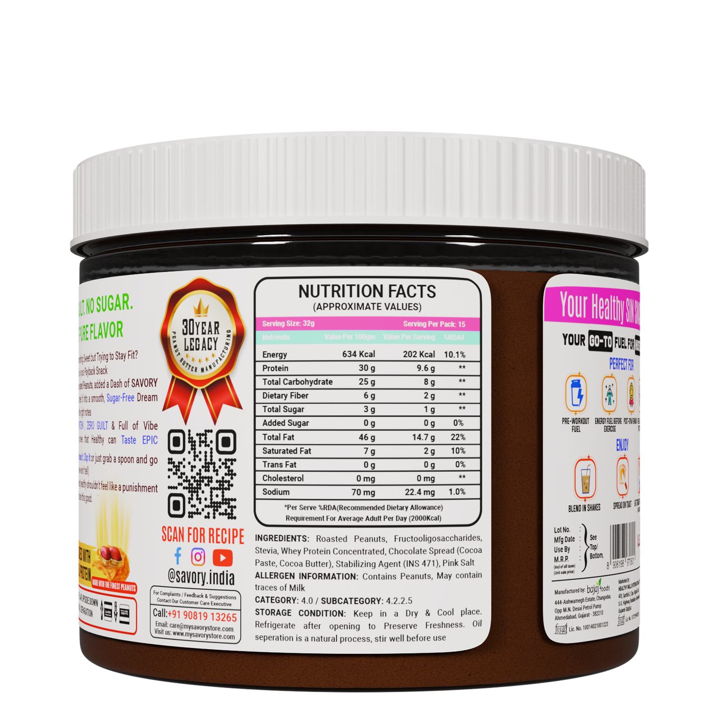 chocolate creamy peanut butter