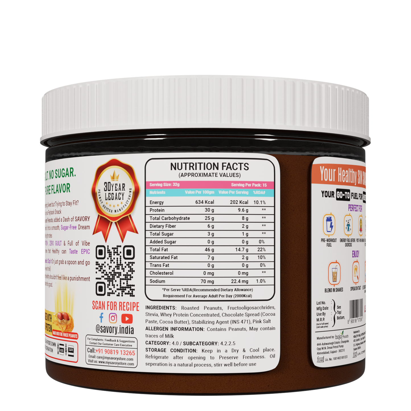 chocolate crunchy peanut butter