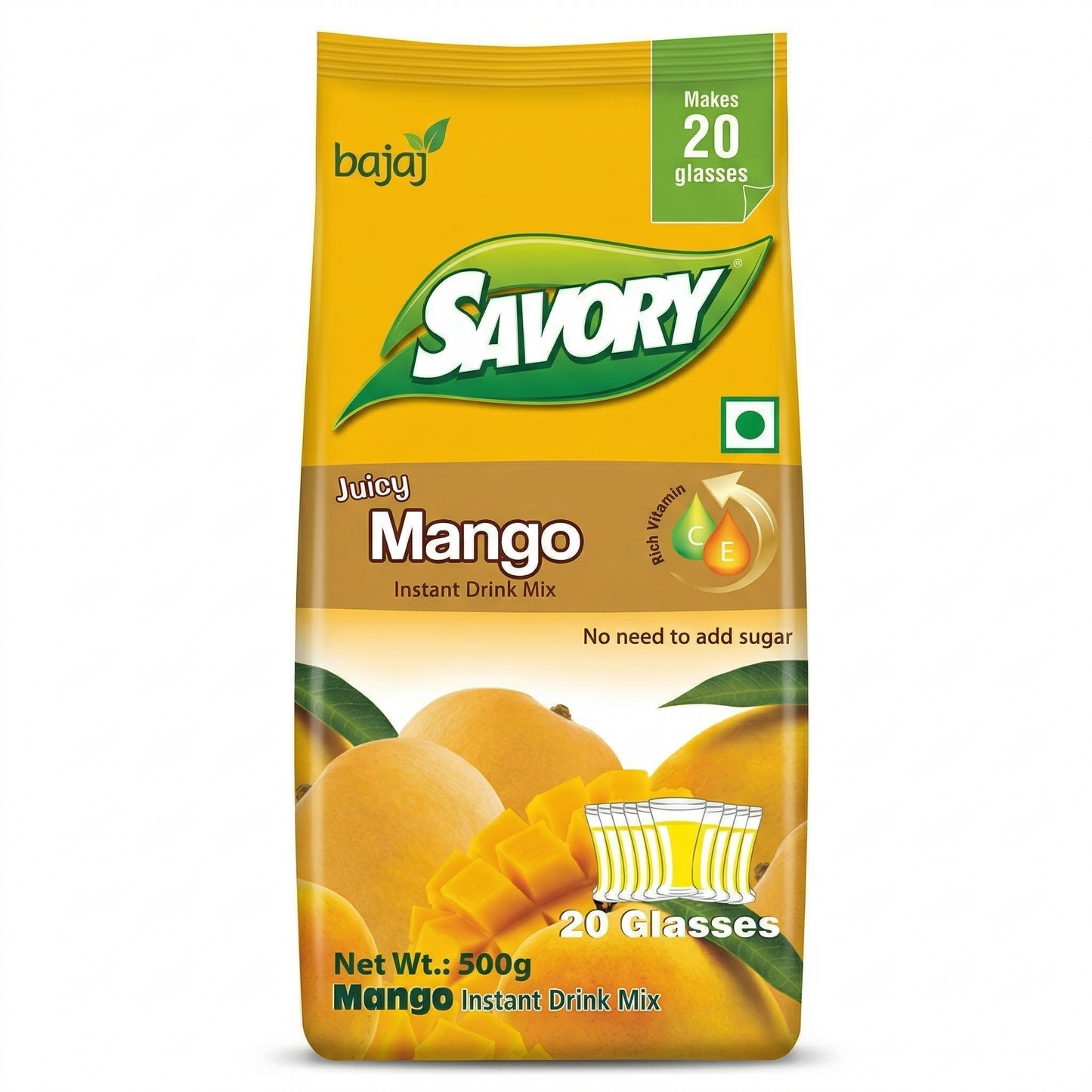 savory juicy mango instant drink mix
