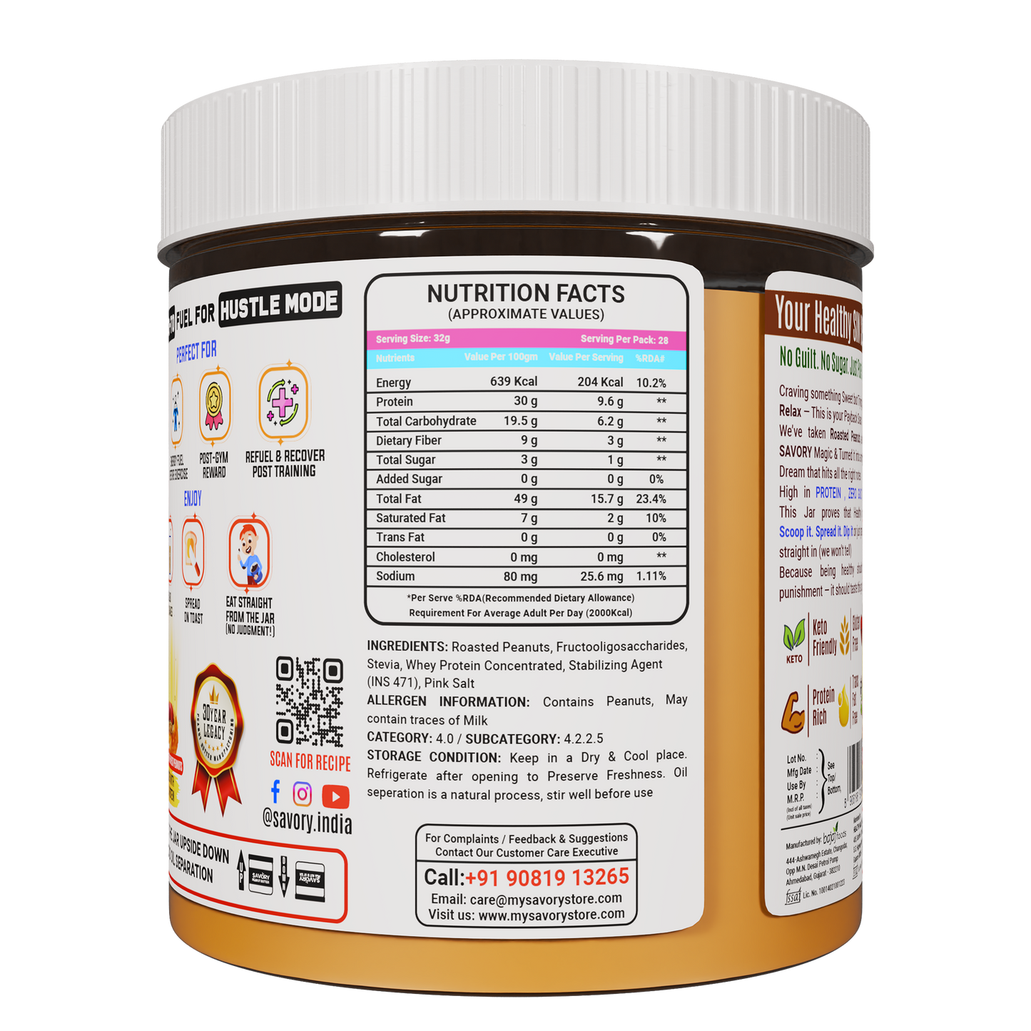 original smooth peanut butter (900g)