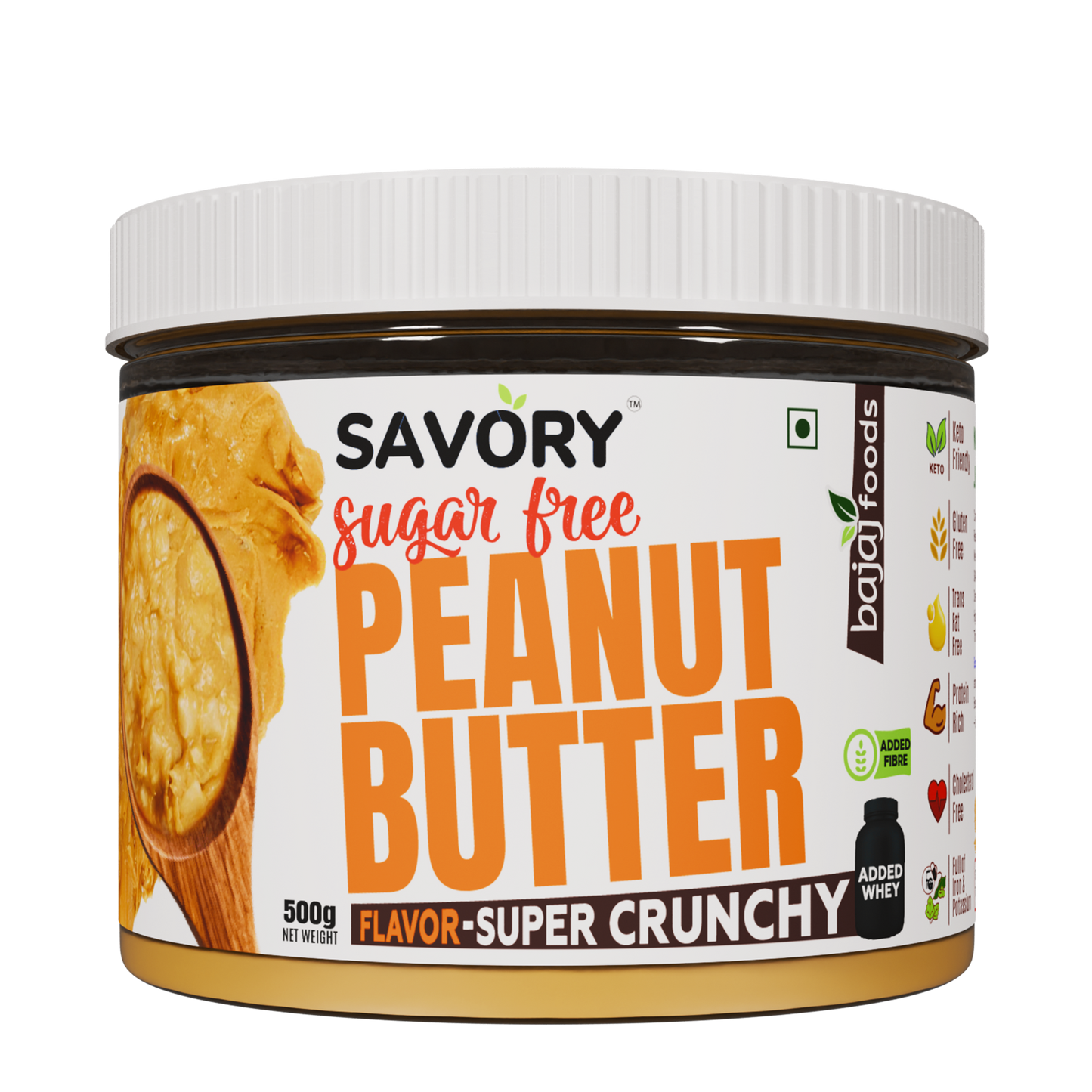 super crunchy peanut butter