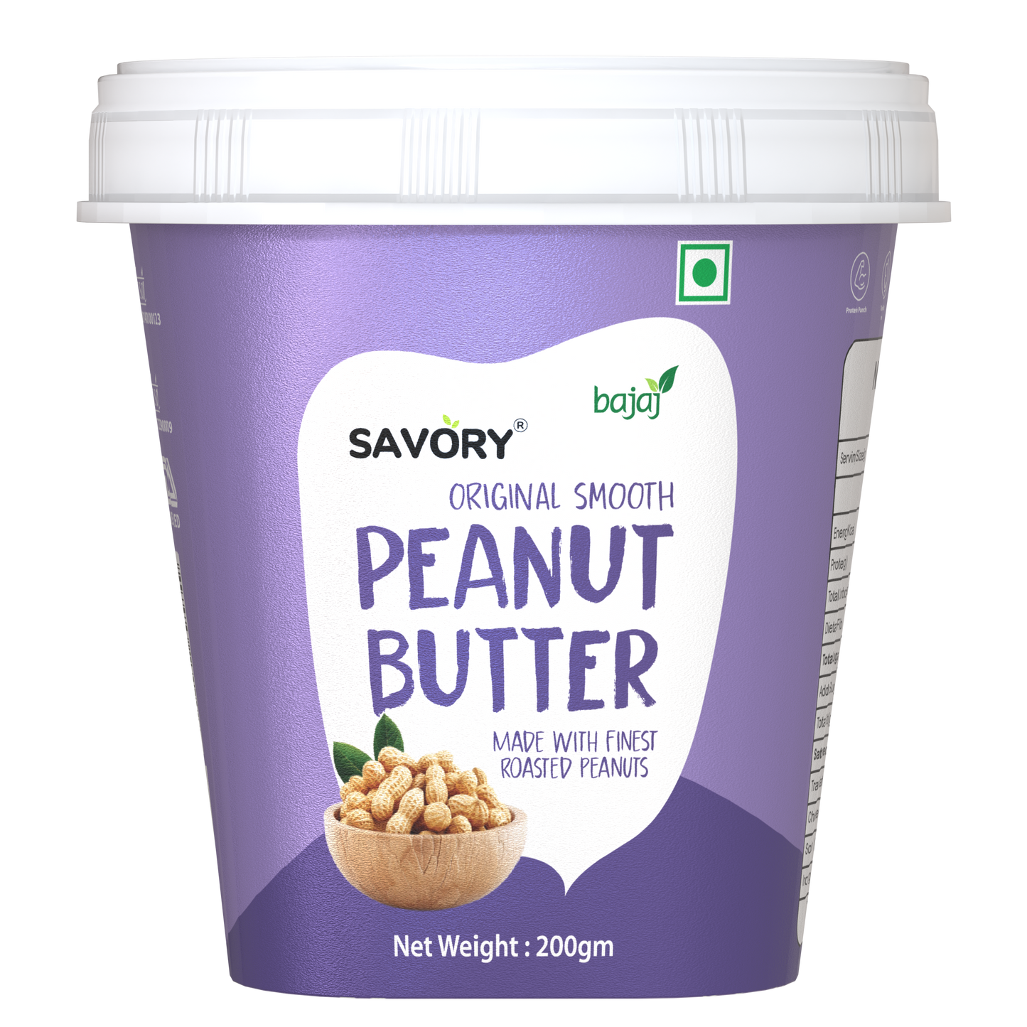savory original smooth peanut butter - 200g | wholesale carton pack