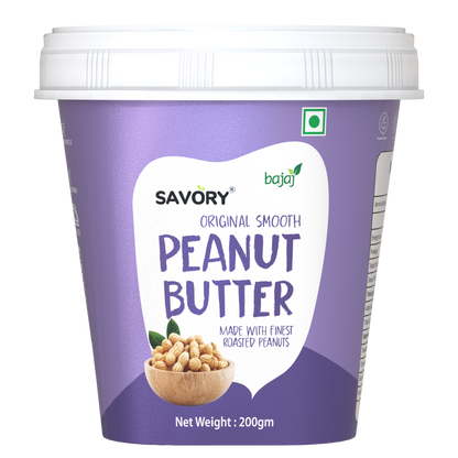 Savory Original Smooth Peanut Butter - 200g | Wholesale Carton Pack