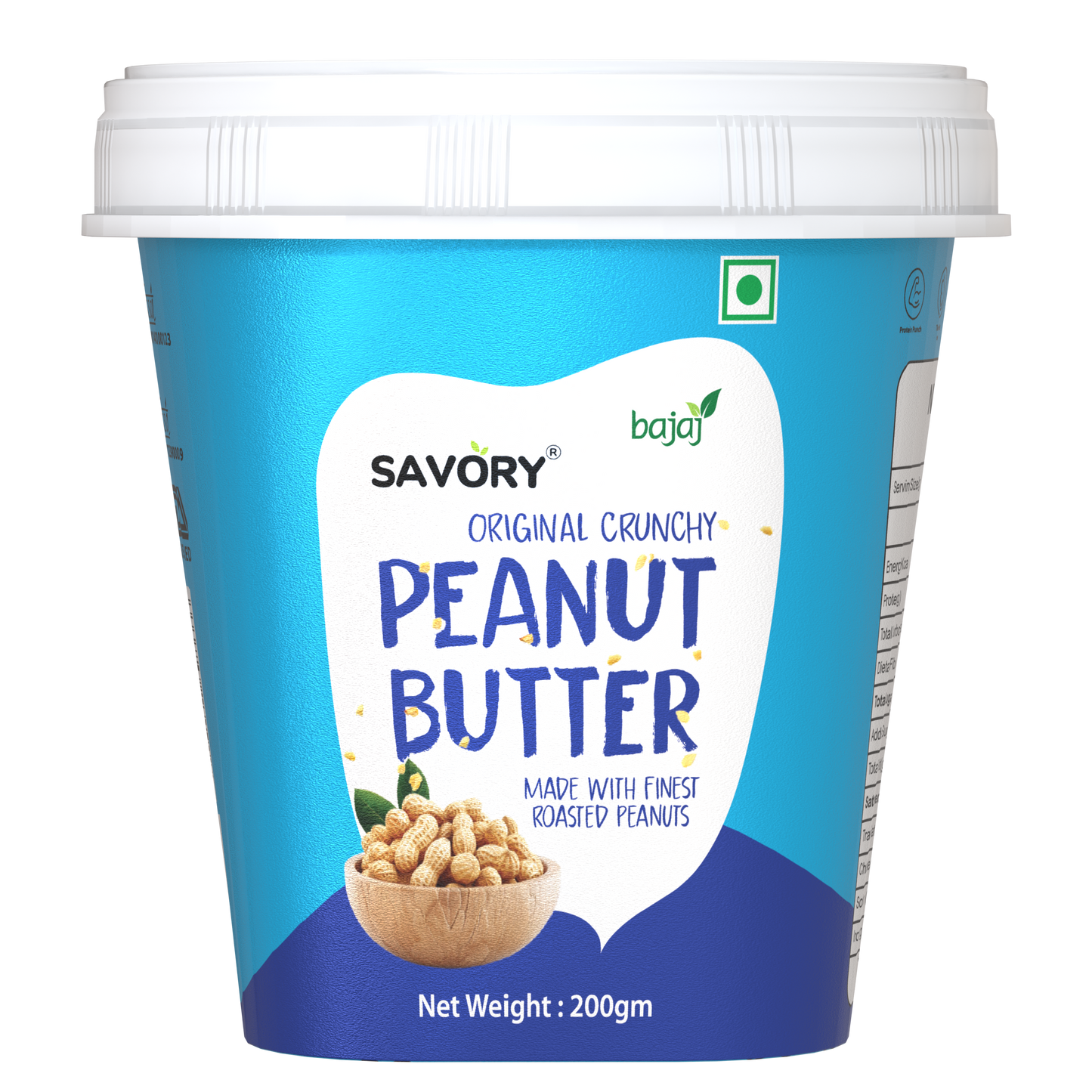 savory original crunchy peanut butter - 200g | wholesale carton pack