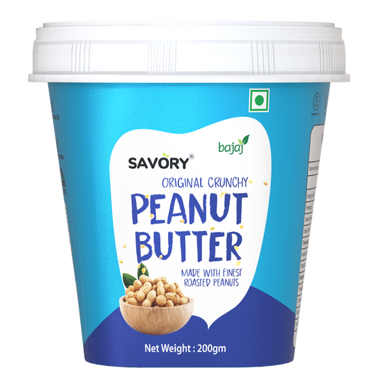 Savory Original Crunchy Peanut Butter - 200g | Wholesale Carton Pack