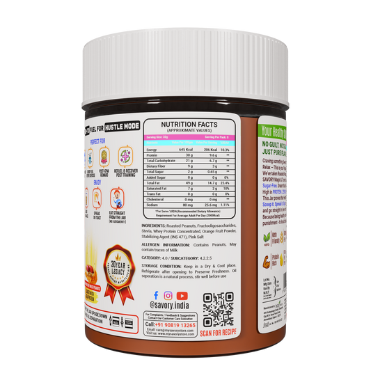 Orange Creamy Peanut Butter (200g)