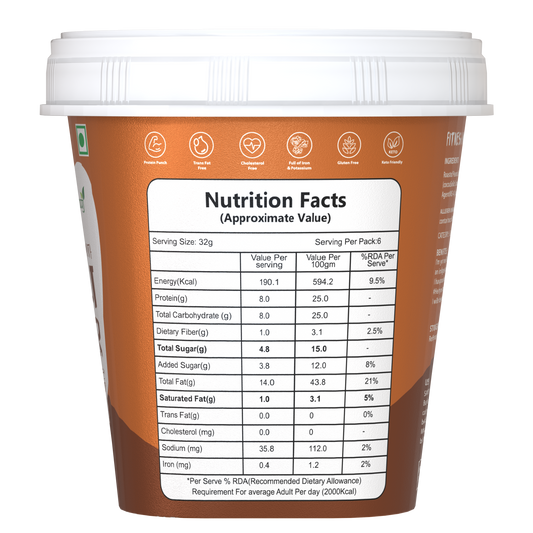 Savory Chocolate Smooth Penaut Butter - 200g | Wholesale Carton Pack