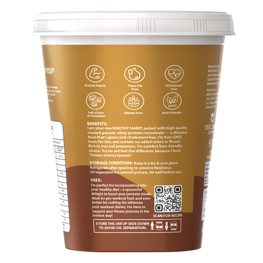 Savory Chocolate Crispy High Protein Peanut Butter (1.2kg)